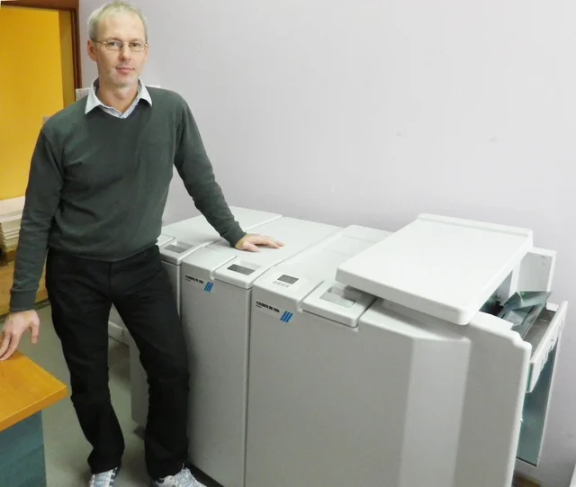 БУКЛЕТМЕЙКЕР PLOCKMATIC 200 НА ТИПОГРАФИИ В Г. БРЕСТ