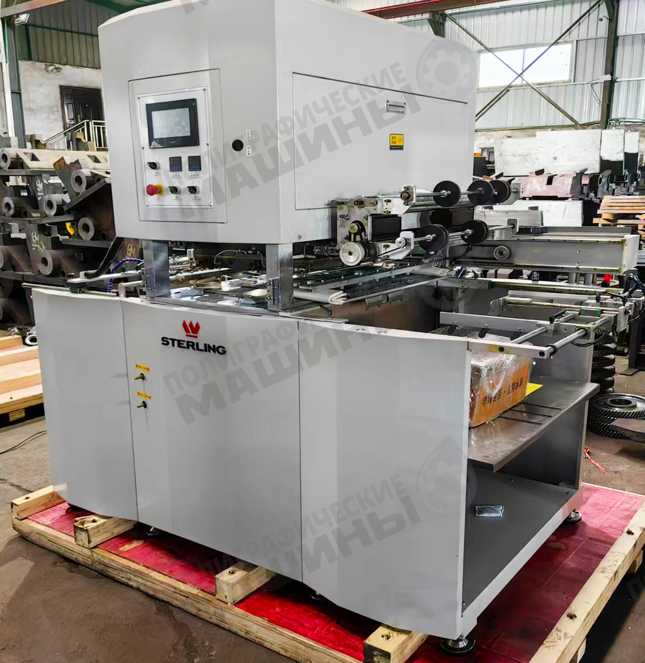 АВТОМАТИЧЕСКИЙ ПРЕСС ТИСНЕНИЯ ФОЛЬГОЙ STERLING S-FOIL 75 (1) STERLING S-FOIL 80 АВТОМАТИЧЕСКИЙ ПРЕСС ТИСНЕНИЯ ФОЛЬГОЙ — изображение 1