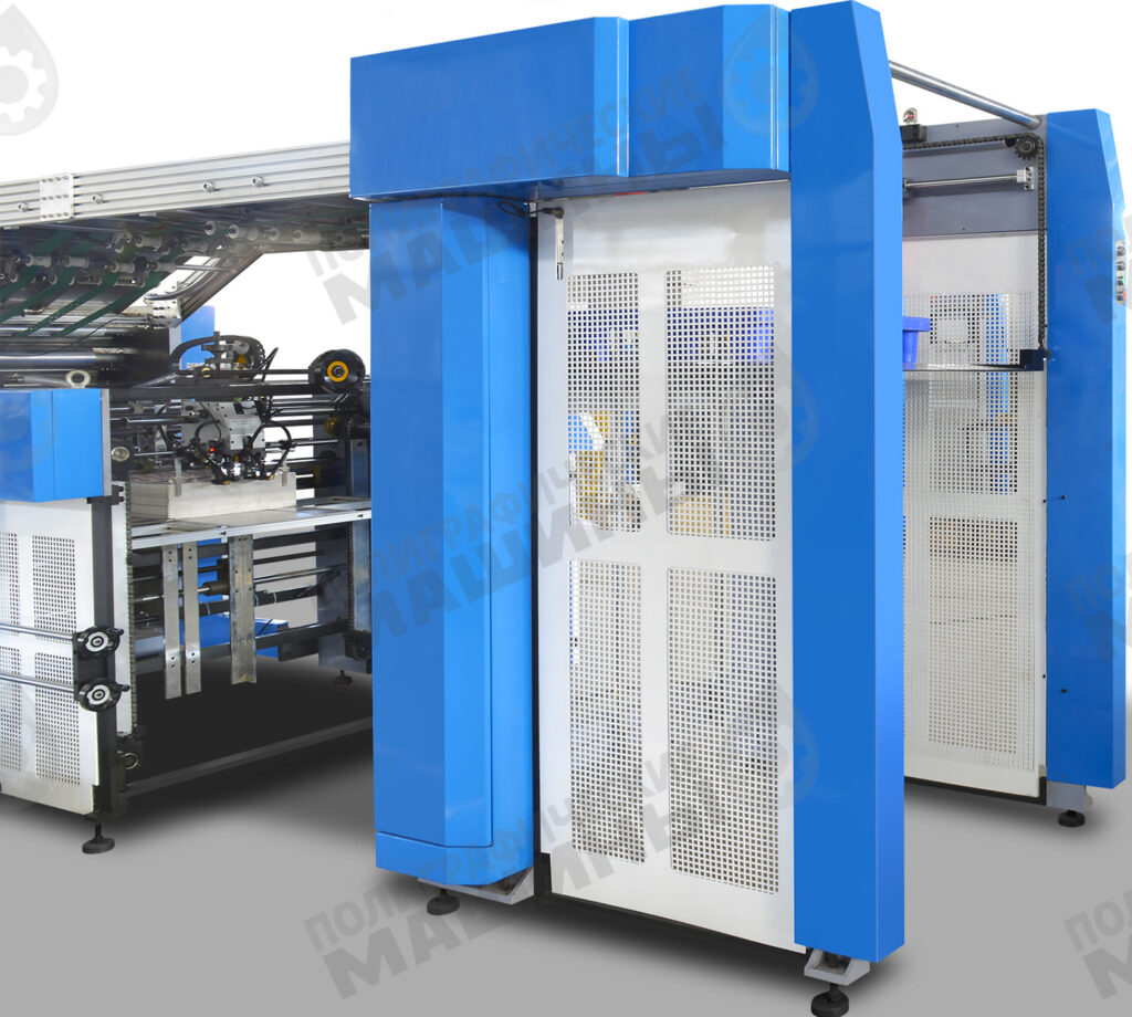 Автоматическая кашировальная машина для слимовки картона BlueLINE-800A