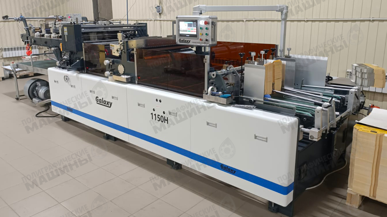 Galaxy WindowGluer-1150H 2 Glaxy WindowGLUER-1150H окошковклеивающая машина сервоприводная универсальная — изображение 1