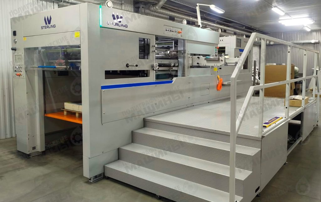 Высекальный пресс STERLING S-CUT 106C установлен в Санкт-Петербурге